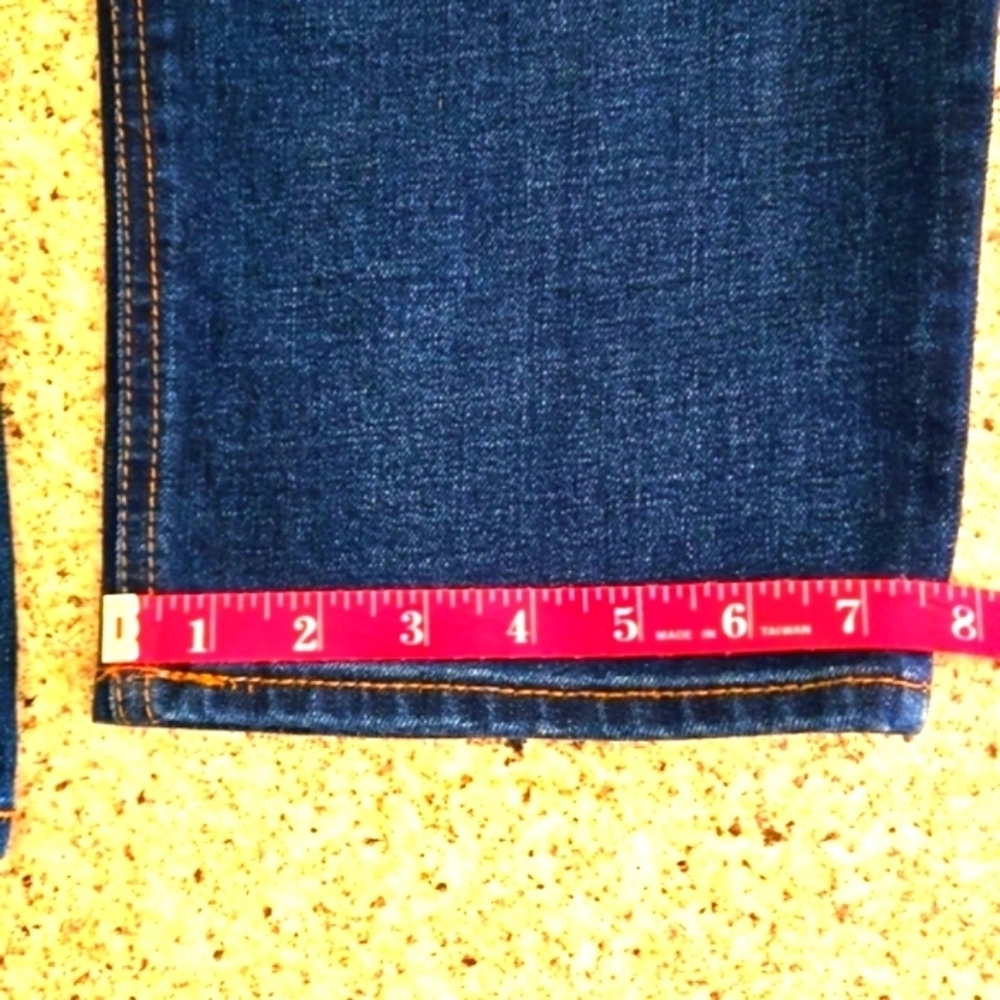 Old Navy Boyfriend Straight/Droit Blue Jeans Stretch Cotton Blend Women Size 18R - Picture 11 of 12
